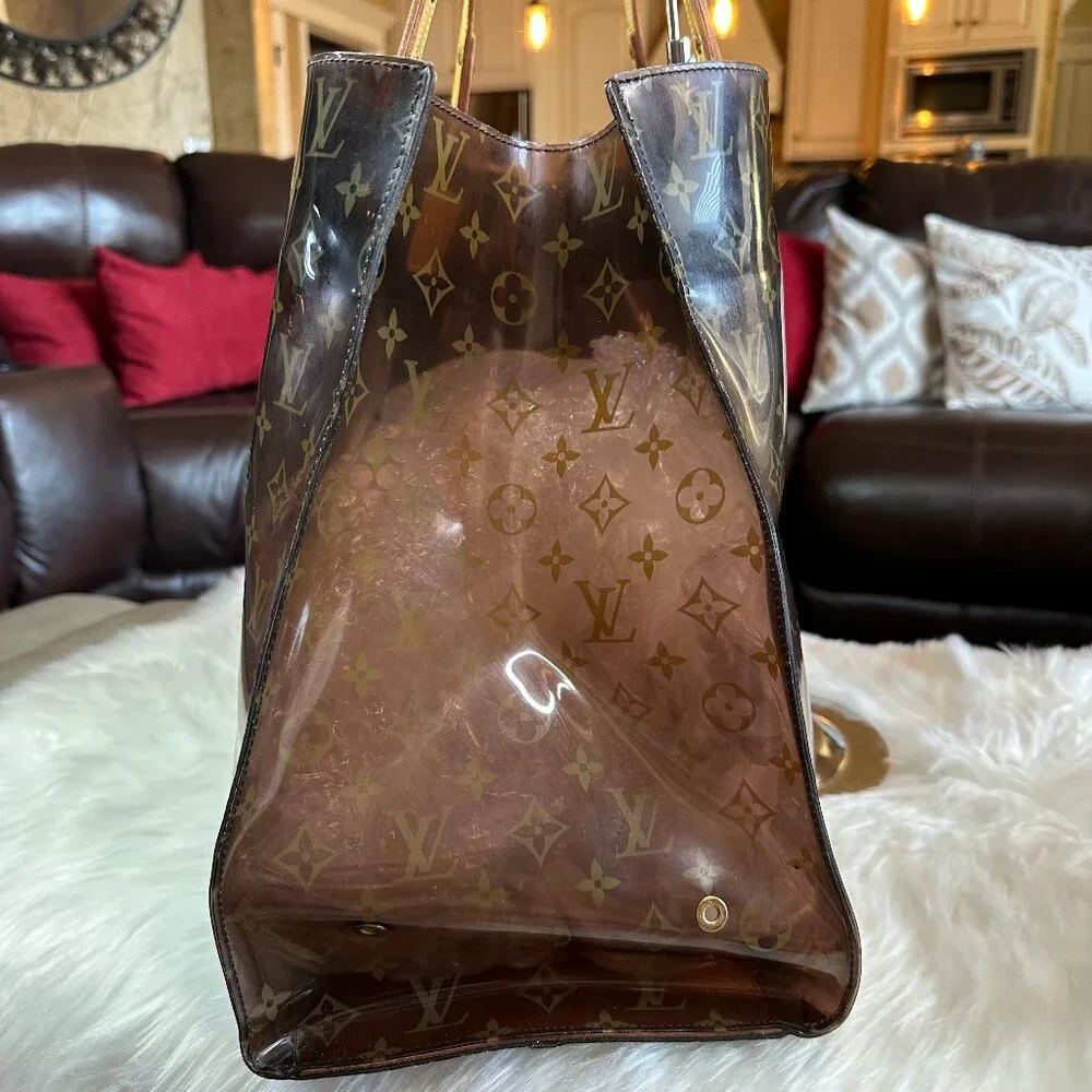 ❌SOLD❌ Authentic Louis Vuitton Limited Edition Monogram Ambre Sac Cabas GM Tote - Picture 4 of 14